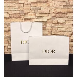 Dior Shopping Bag Lot of 2